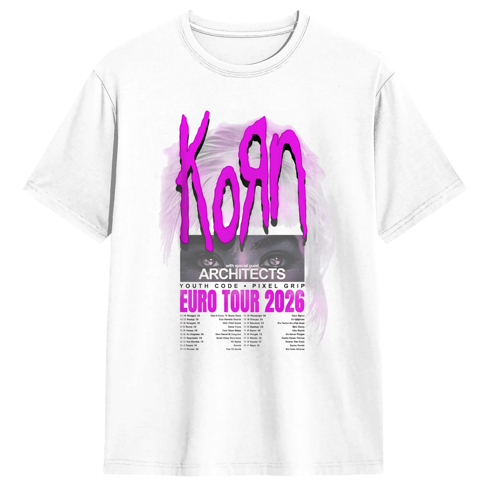 Korn Europe And UK Tour 2026 T - огляд і ціна Summer Clothing Uk
