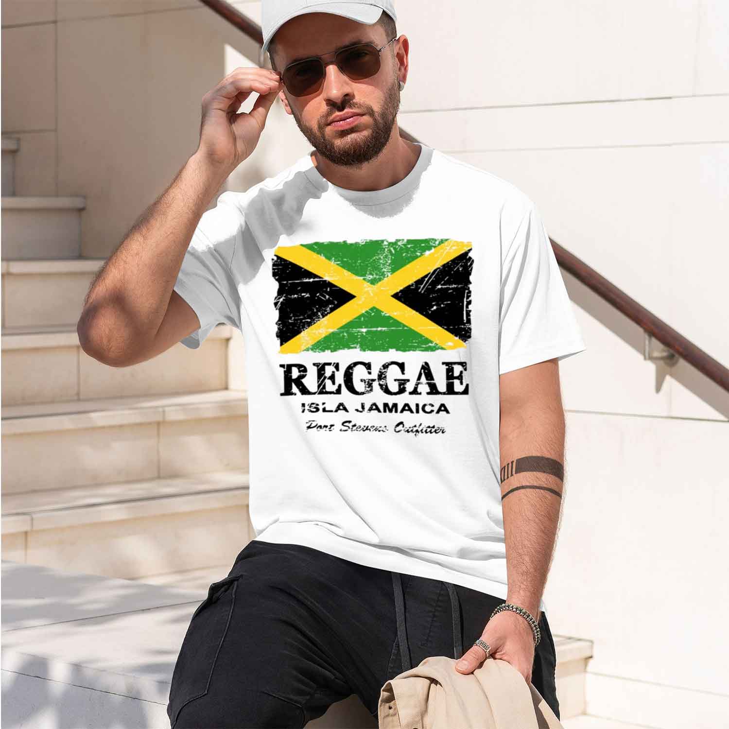 Rae Jamaa Flag T-shirt Vintage - огляд і ціна Summer Rae Clothing