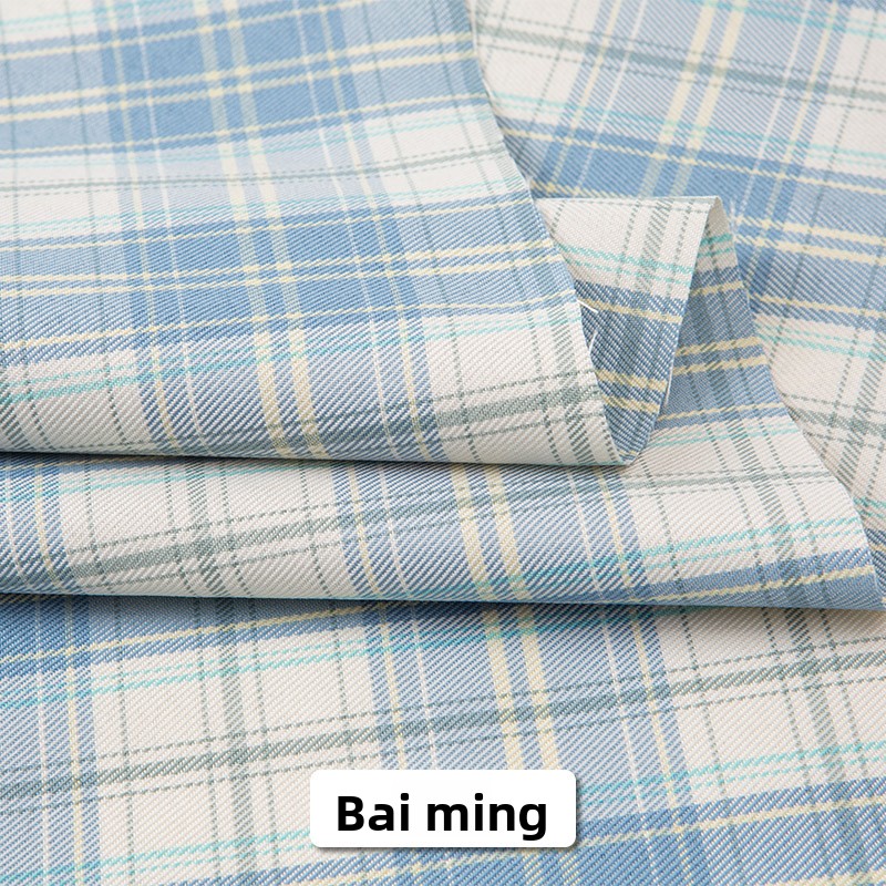 Japanese Plaid Fabric By Meter - огляд і ціна Summer Green Clothing