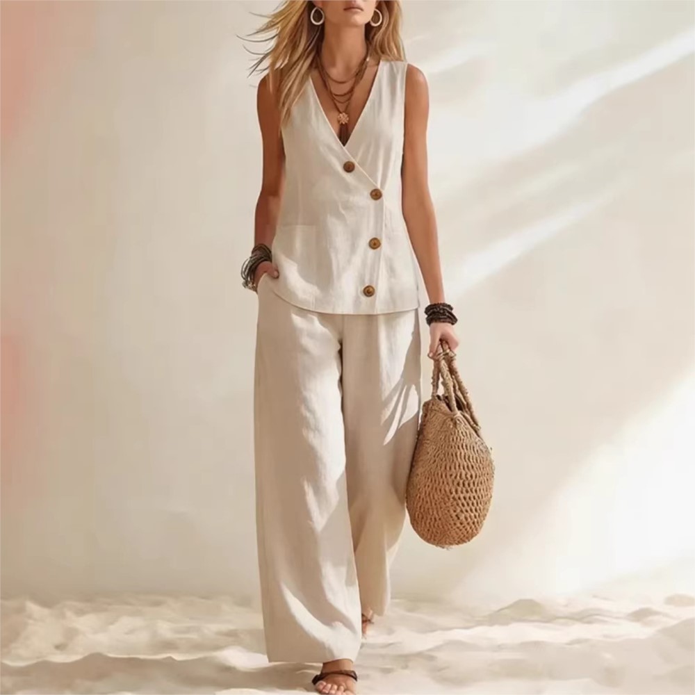 Fashion Deep V-neck Sleeveless - огляд і ціна Summer Zara