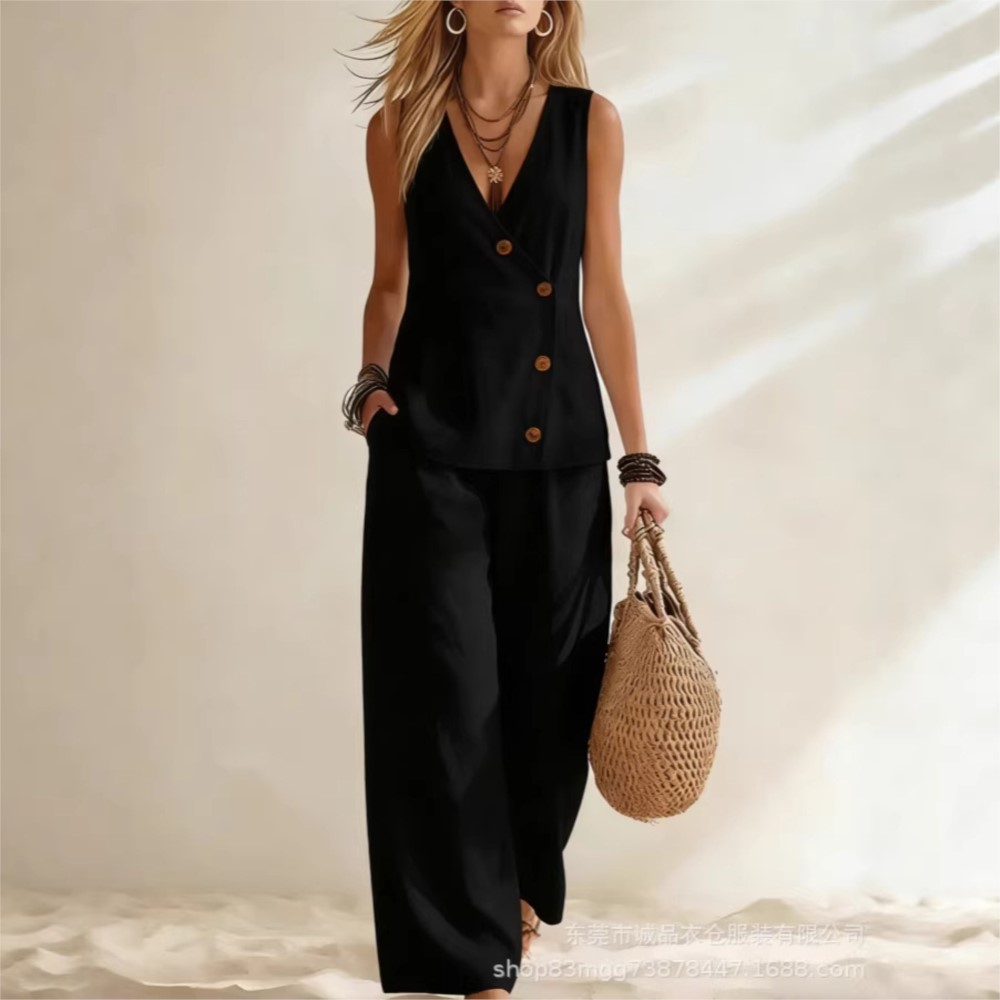 Fashion Deep V-neck Sleeveless - огляд і ціна Summer Zara
