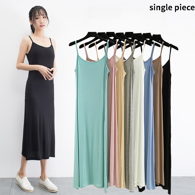 Modal Camisole Vest Dress for  - огляд і ціна Summer Holiday Clothing Women