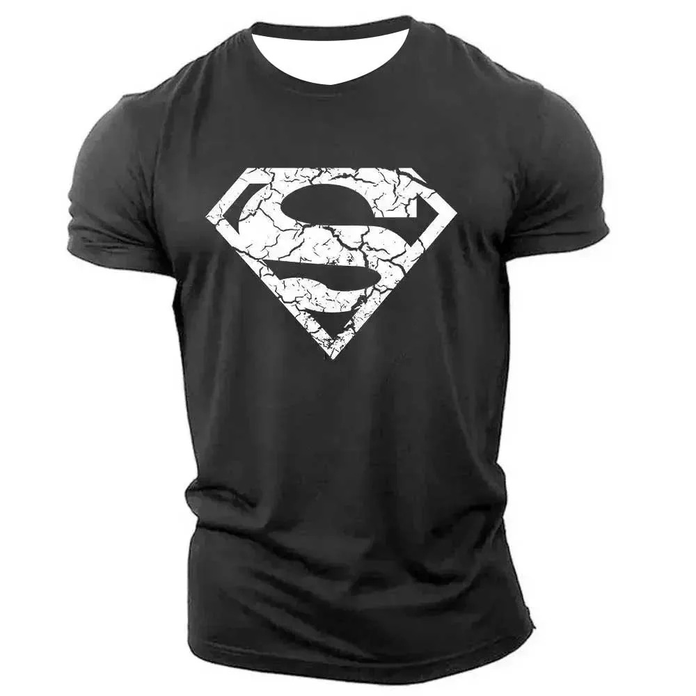 Superhero S Logo 3D Print Spor - огляд і ціна Summer Clothing Logo