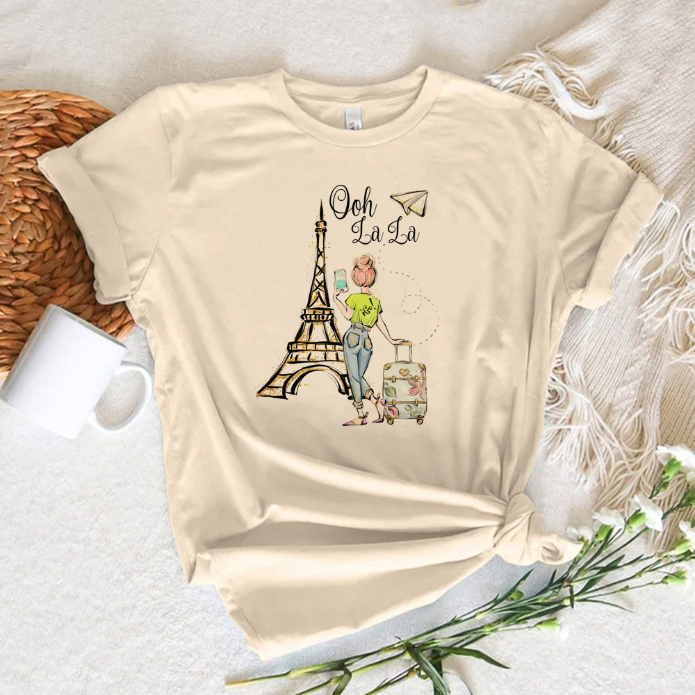 Paris Printed Women's T-shirt  - огляд і ціна Summer Clothing In Paris