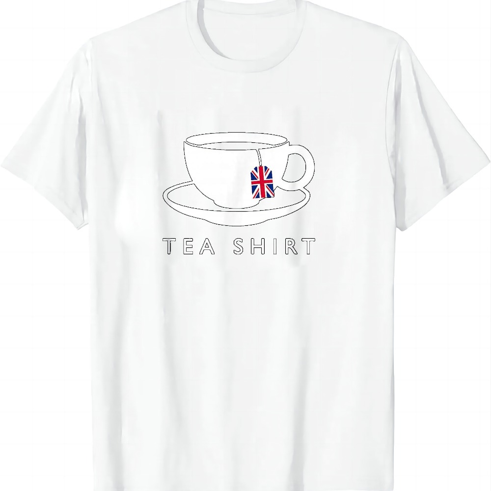 I Love English Tea UK Flag T-S - огляд і ціна Summer Clothing Uk