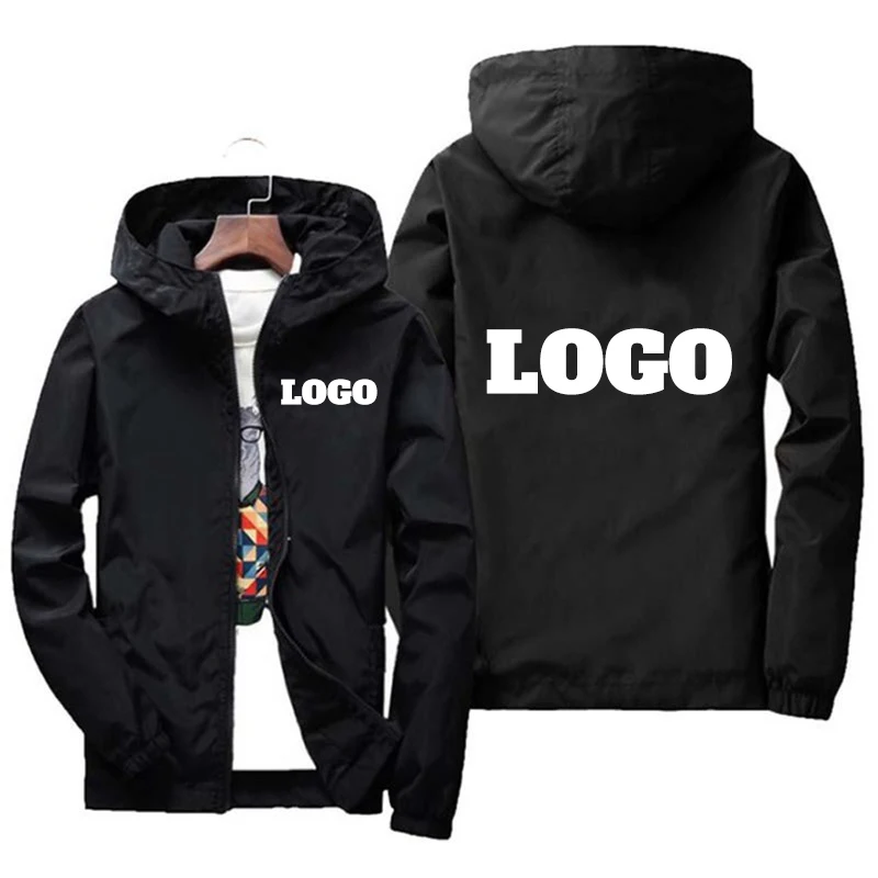 Custom Brand Logo Autumn Jacke - огляд і ціна Summer Clothing Logo
