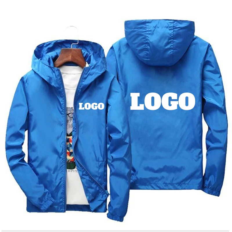 Custom Brand Logo Autumn Jacke - огляд і ціна Summer Clothing Logo