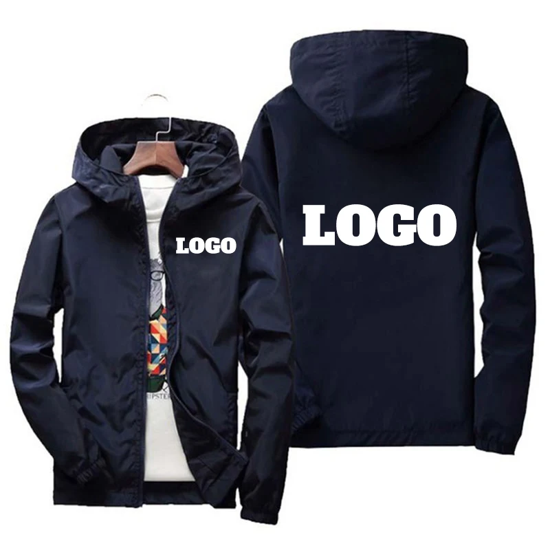 Custom Brand Logo Autumn Jacke - огляд і ціна Summer Clothing Logo