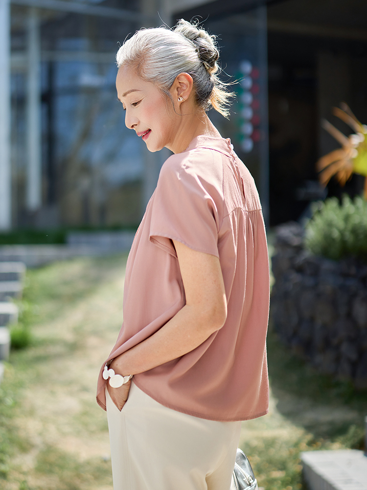 Muzhi Fashionable Short Sleeve - огляд і ціна Summer Clothing Over 50