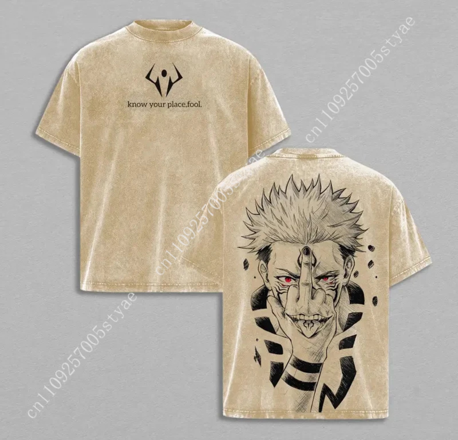 Anime  Ryomen Sukuna Graphic T - огляд і ціна Summer Quilt