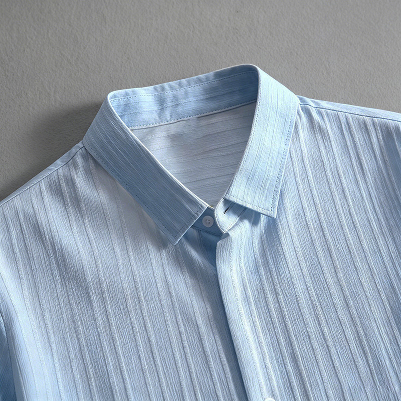 2026 New Men Vertical Wrinkle  - огляд і ціна Summer Clothing Trends