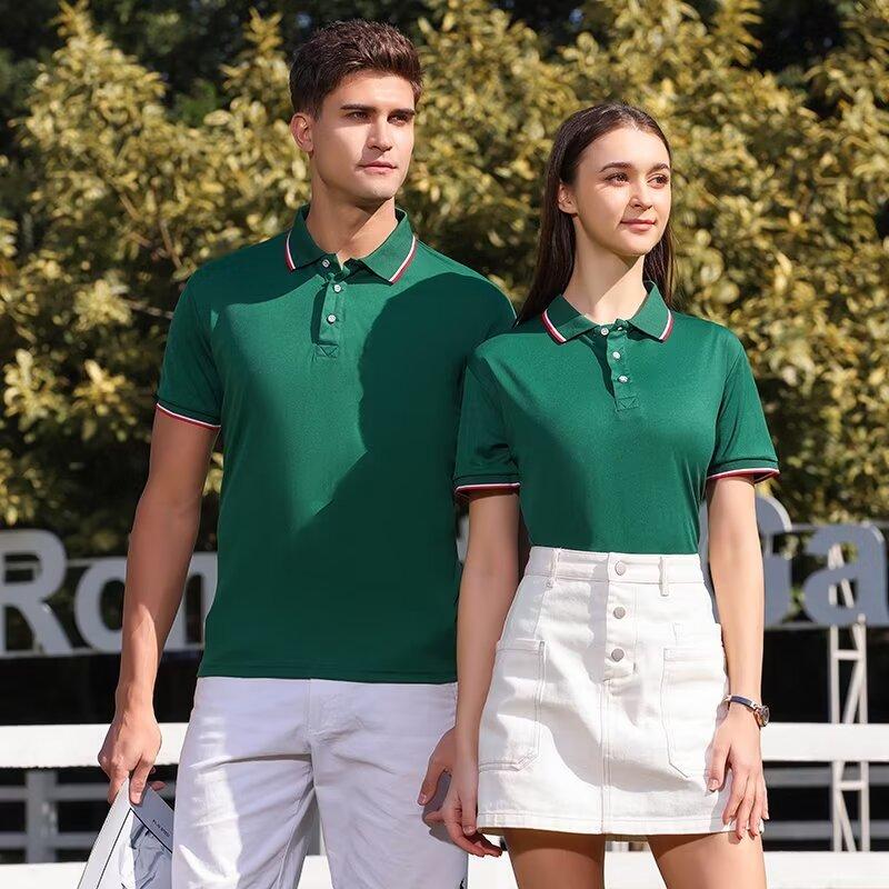 Custom Logo Men's Polo Shirts  - огляд і ціна Summer Clothing Logo