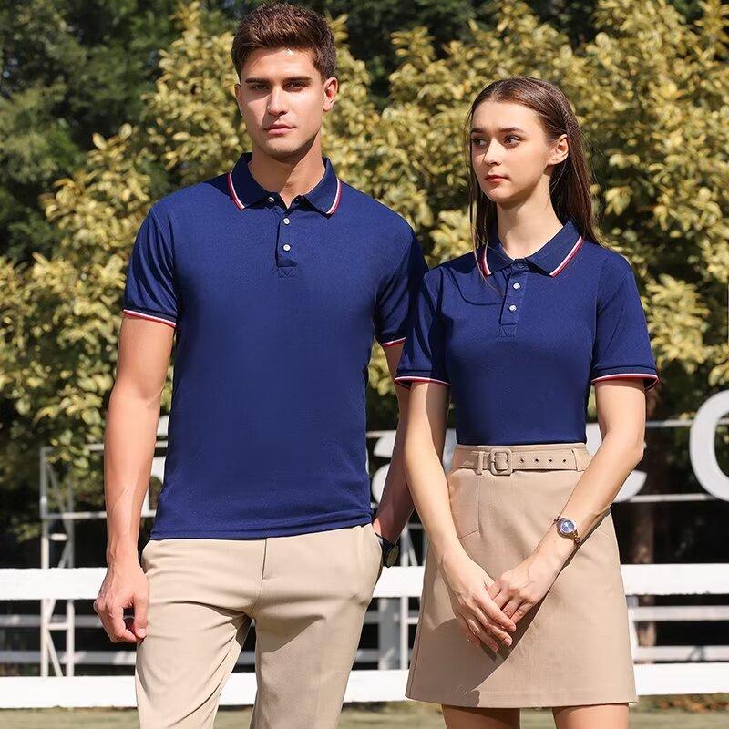 Custom Logo Men's Polo Shirts  - огляд і ціна Summer Clothing Logo