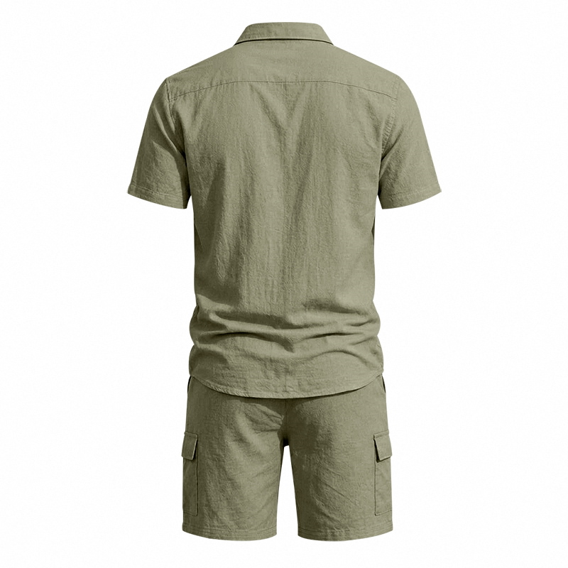 Men Summer American Linen Two  - огляд і ціна Summer Clothing Trends