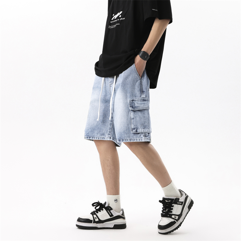 Summer Men's Denim Shorts Retr - огляд і ціна Summer Clothing Brands Men