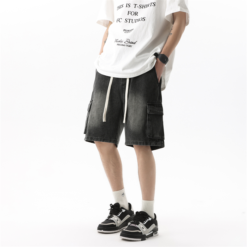 Summer Men's Denim Shorts Retr - огляд і ціна Summer Clothing Brands Men